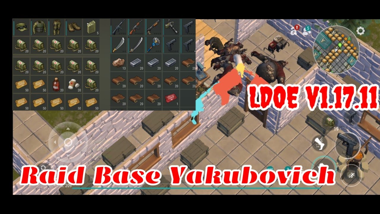 LDOE Raid Yakubovich | Suicide Trick | Chopper trick | Last Day on Earth v.1.17.11