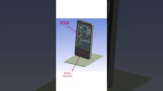 Drop Simulation Analysis of a Mobile Phone Using Ansys LS-DYNA #design #engineering #mobile #phone