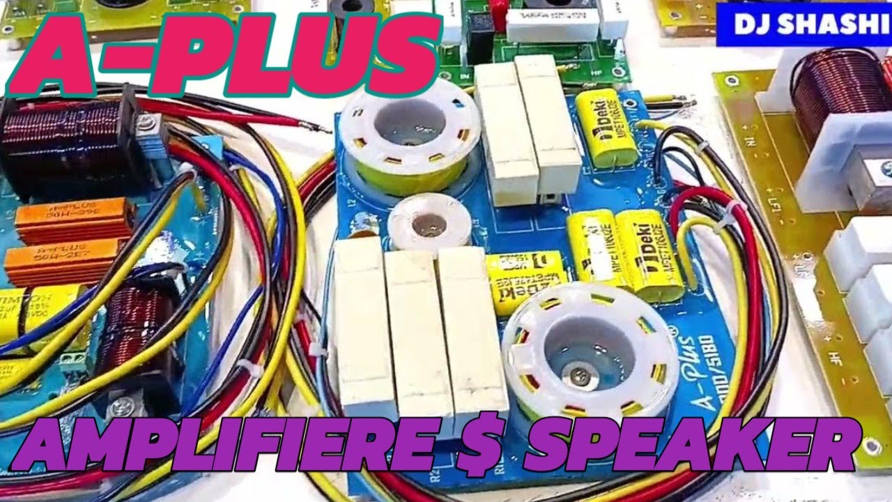 A PLUS DJ AMPLIFIER©SPEAKER REVIEW DJ EXPO DELHI 2023