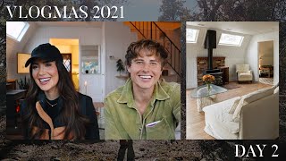 VLOGMAS 2021 - Morning Hike in CO + Aframe House Tour! - Day 2