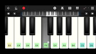 Tipatipi Barasapani Old Song Piano Tutorial