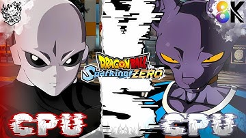 DRAGON BALL: Sparking! ZERO [ Ai vs Ai ] Jiren vs Beerus #dragonballsparkingzero