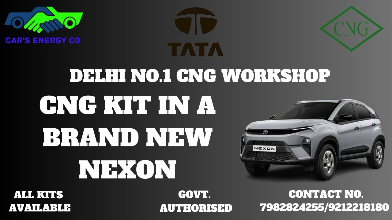 CNG KIT IN A BRAND NEW NEXON