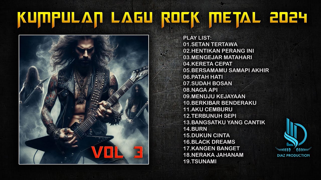 KUMPULAN LAGU ROCK METAL 2024 || VOL 3 - YouTube