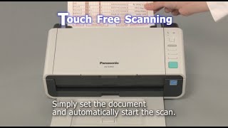 Panasonic Document Scanner KV-S1037X: "Touch Free Scanning"