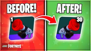 *GLITCH* Infinite Grapple AFTER v28.10 Update on Lego Fortnite!