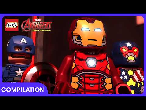 Red Skull Rising! 💀😮‼️| LEGO Marvel Avengers Climate Conundrum | WildBrain Kids