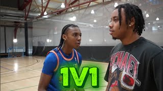 Famous I 1v1 Eli Mack in Basketball for his girlfriend 🤯( crazy ending) Wealth