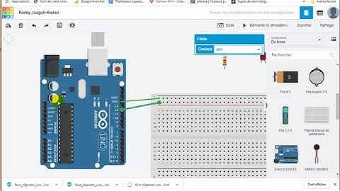 # 9-1 Allumer une led avec une carte Arduino sur Tinkercad circuit