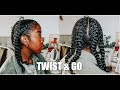HOW TO: Twist & Go | How I Refresh My Twists | My REAL LIFE Hair Care |