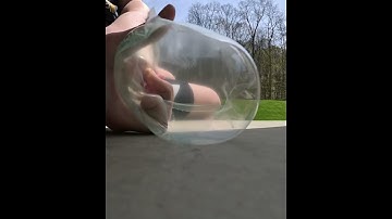 SLO-MO bubble wrap popping