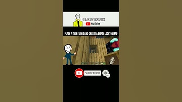 How To Mark Any Location On Map In Minecraft | Nedshot Gaming | #Shorts #Viral #Minecraft #ytshorts