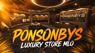 FiveM Maps | Ponsonbys Luxury Store - Lore Friendly [MLO]