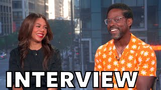 HONK FOR JESUS Interview | Sterling K. Brown and Regina Hall Talk Shocking New Religious Satire