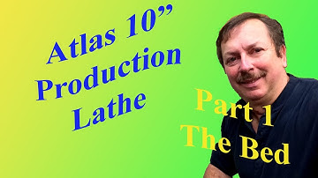 Building an Atlas 10" Production Lathe Part 1