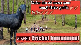phadi cricket match | लक्खा Cricket tournament