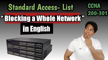 Standard Access List (ACL) for the Cisco CCNA Part -2 CALL +91 9773038607 For Online Training