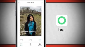 Days: Event Countdown iPhone App Demo - DailyAppShow