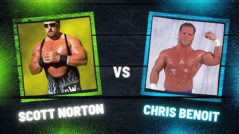 Chris Benoit vs Scott Norton WCW Thunder April 16, 1998