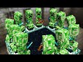Minecraft but creepers beat the game for you