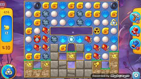 17x boom Challenge - Fishdom level 474 complete