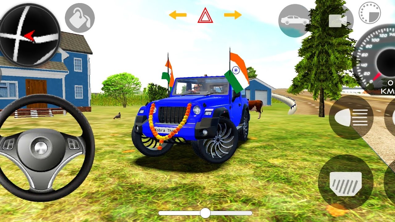 Modified Mahindra Thar😈Games:Indian Black Thar (Gadi Wala Games) Car Game Android Game - #2026