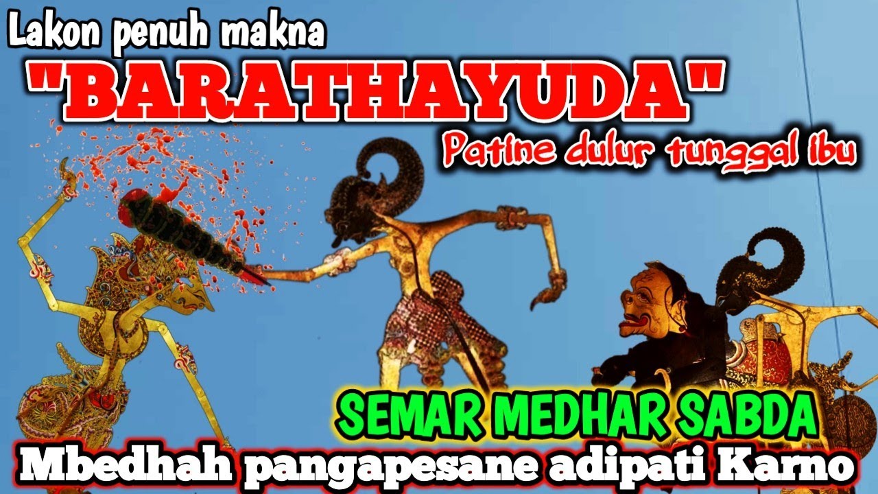 Patine dulur tunggal ibu, Semar medhar sabda mbedhah pengapesane adipati Karno