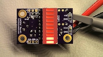 LM3916 LED bargraph driver testing
