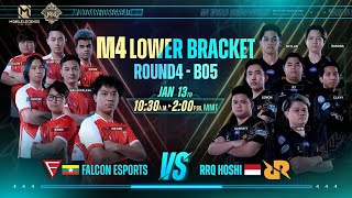 မြန်မာ | M4 ရှုံးထွက်အဆင့် Day 7 | M4 World Championship RRQ vs Falcon Falcon vs RRQ