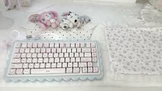 my masyumaro soft blue biscuit cookies75 keyboard ܤ ᩚ screenshot 5