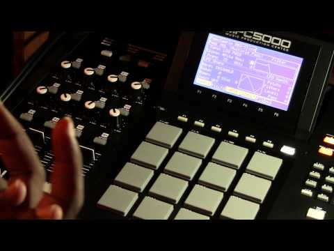 Filtering a Sequence On The MPC 5000 (Feel The Fire )  MPC 5000 Boom Bap