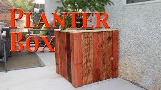Here's my planter box. i built this box from own design. wanted a
simple yet modern styled was originally going to build ...