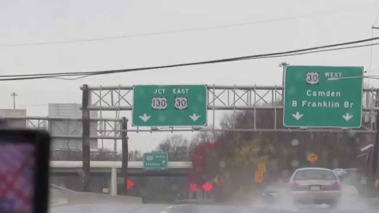 DRIVING ON ROUTE NJ38
