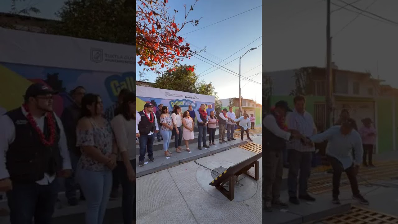 INAUGURACIÓN DE CALLES FELICES EN LA COLONIA  LAS GRANJAS 25 FEBRERO 26