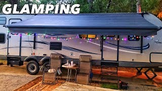 Camping (Glamping) at White Oak Creek Campground