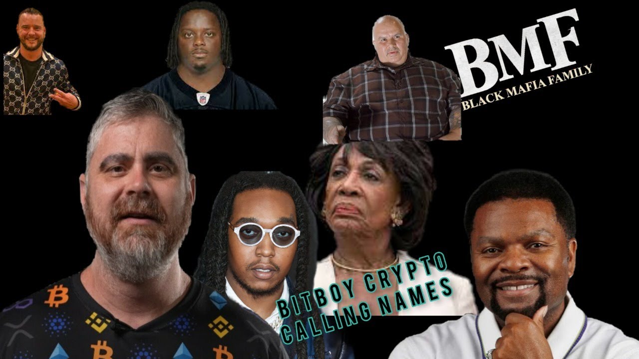 BITBOY CRYPTO WHO UNALIVED TAKEOFF, CARLOS DIAZ, BMF BLACK MAFIA FAMILY, J  PRINCE, MAXINE WATERS - YouTube
