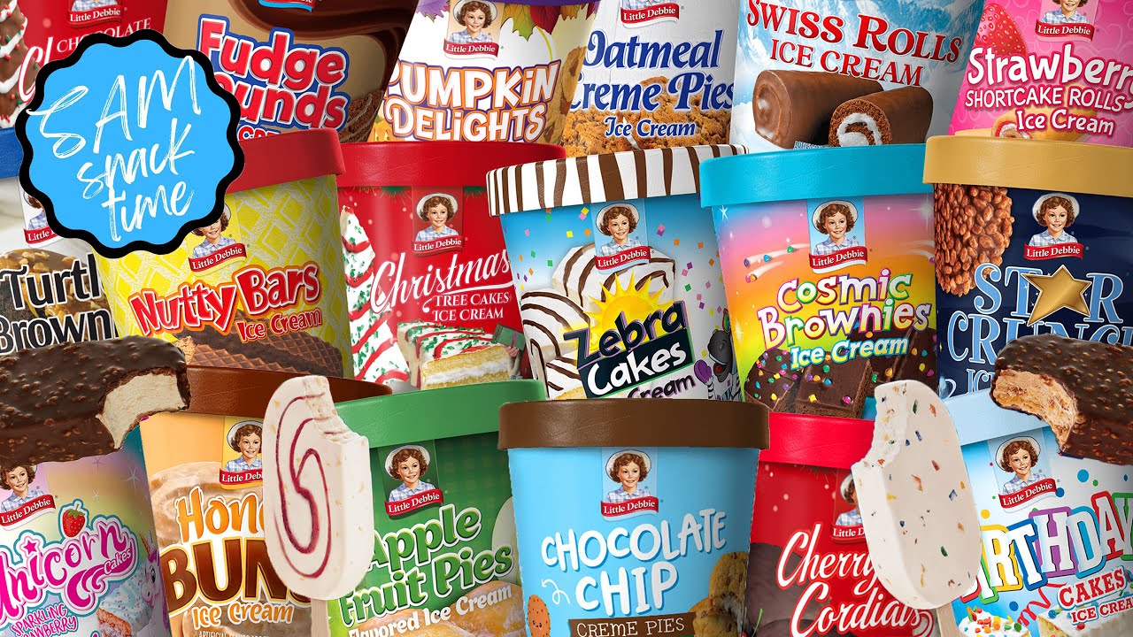 Пробуем все виды мороженого Little Debbie (22 вкуса)