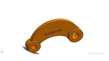 Project 4 How To Create Rocker Arm in solidworks