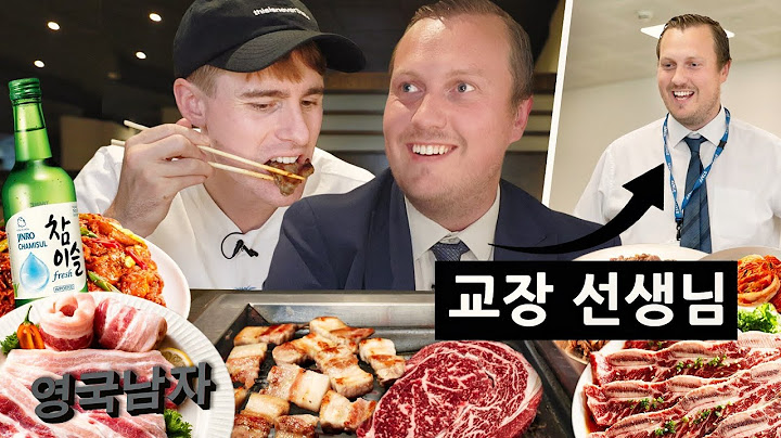 British School Headmaster decides to go to Korea with students! (after trying Korean BBQ)
