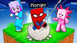 I Pretended to be a BABY SUPERHERO on ONE CHUNK!