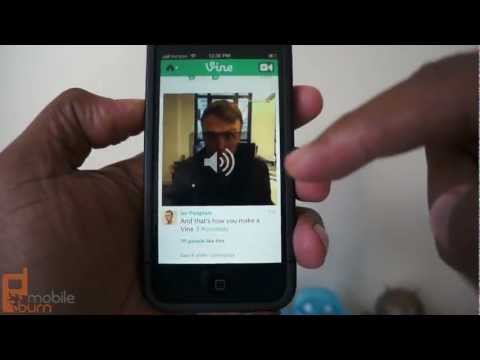 Twitter presents Vine for iPhone video sharing