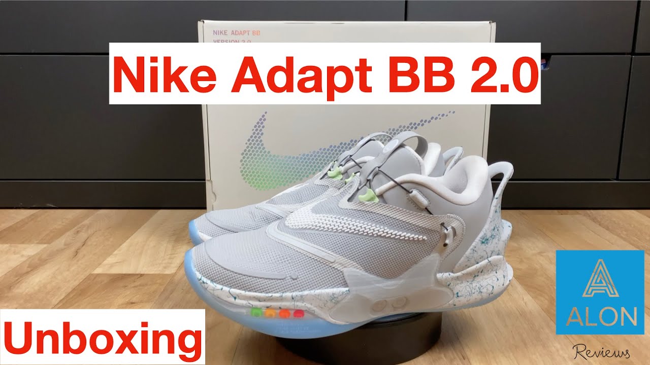 Nike Adapt BB 2.0 Unboxing (Selbstschnürende Schuhe) - YouTube