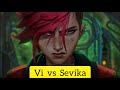 Arcane | Vi vs. Sevika (Bar Fight)