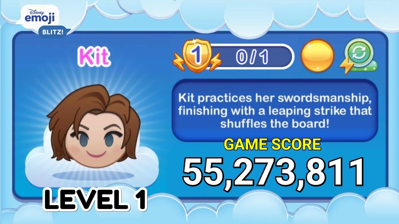 Disney Emoji Blitz VALERIE (L1) Willow Exclusive Gold v52 YouTube