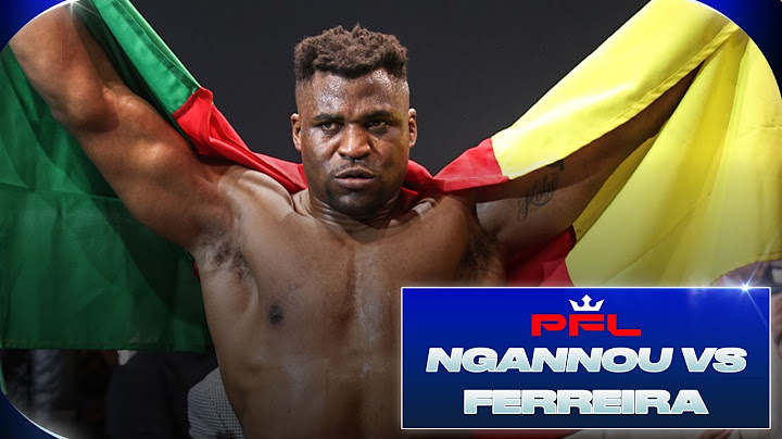 The King is back! 🦁 Francis Ngannou knocks out Renan Ferreira 😱 #battleofthegiants highlights