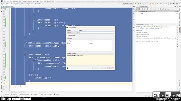 Lift Up Conditional Refactoring