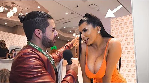 ASKING FAMOUS PORN STARS IF SIZE MATTERS (AVN AWARDS 2020) Las Vegas