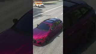 ВНЕЗАПНАЯ ЖЁСТКАЯ ПОГОНЯ ОТ МЕНТА ДПС ЗА АУДИ В ГТА 5 #shorts #gta5 #radmir
