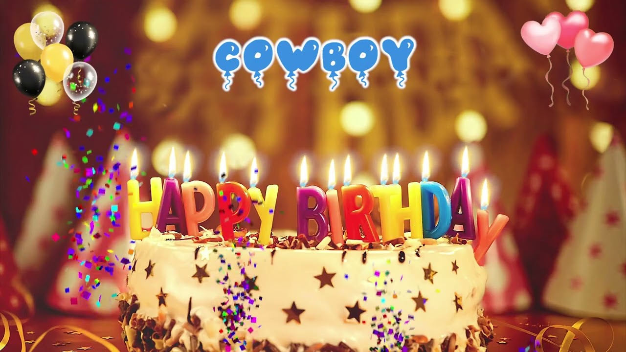 COWBOY Happy Birthday Song – Happy Birthday to You