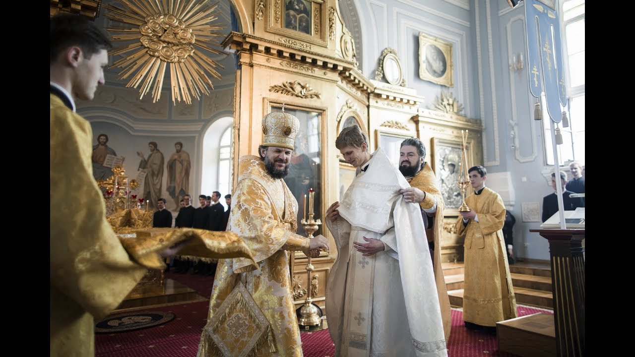 Пресвитерская и диаконская хиротонии / The Ordination to priesthood and diaconate